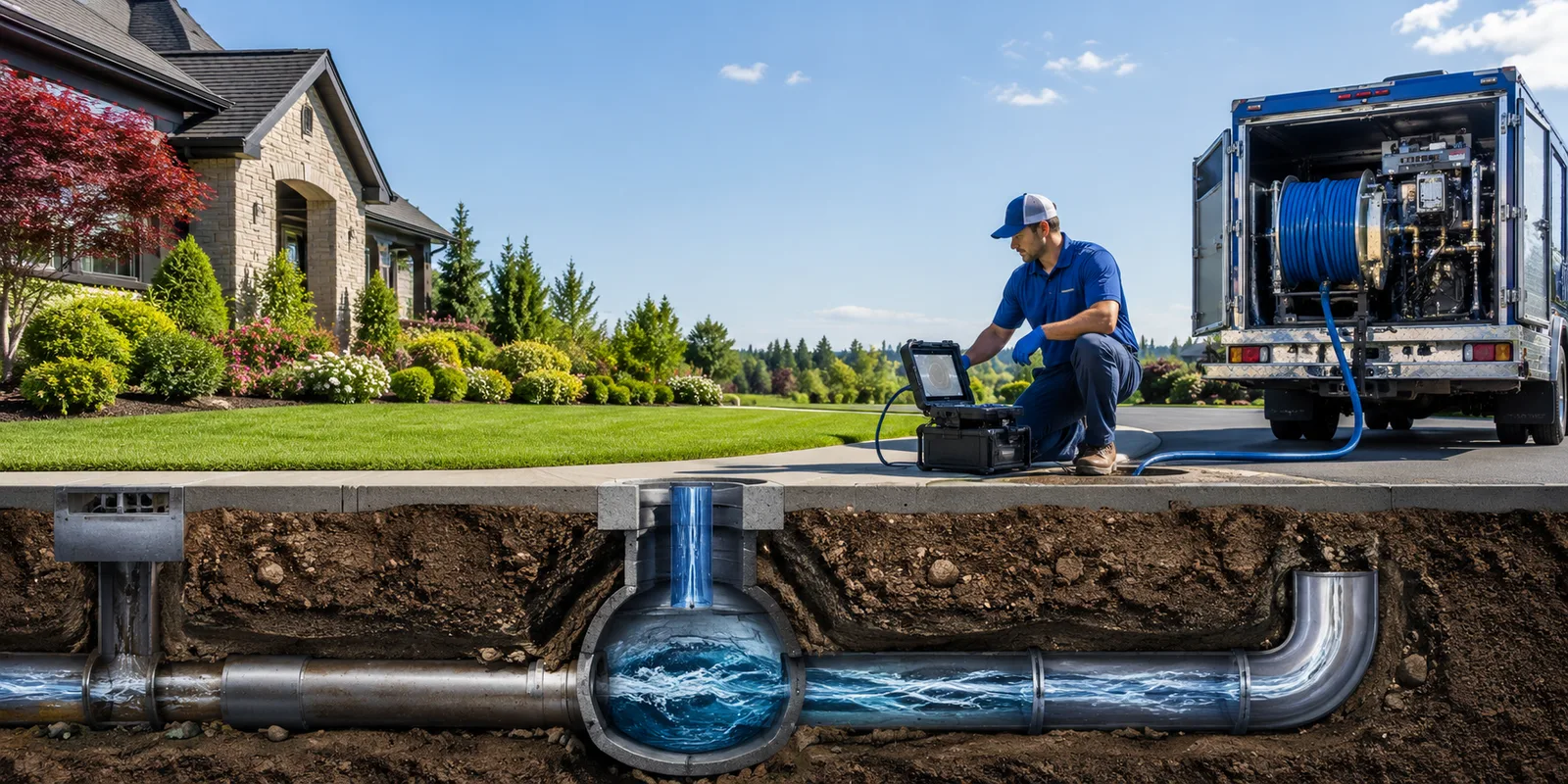 Drainage restoration information for Lampe, MO